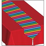 Beistle Printed Fiesta Table Runner