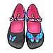 Hot Chocolate Design Chocolaticas Dark Butterfly Women's Mary Jane Flat Multicoloured US Size: 6