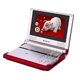 Polaroid 7 Portable DVD Player - Red (PDX-0073)