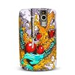 RIM BlackBerry Curve 8300 8310 8320 8330 Crystal Silicone Image Skin Case "Love Is Victory" Design