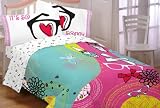 Disney Sonny with a Chance Stripes and Swirls Sheet Set, Twin