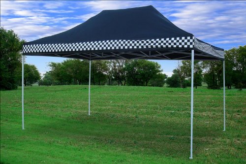10x15 Pop up 4 Wall Canopy Party Tent Gazebo Set Ez Checker