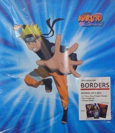 Shonen Jump Naruto Shuppuden 2 Ring Trapper Keeper