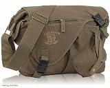 Elephant Netbook CANVAS Messenger Bag Evolution Tasche - Army Olive NEU