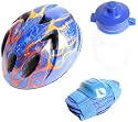 Raleigh Boys' Helmet, Drinks Bottle and Knee and Elbow Protector Pad Set.