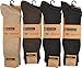 Dockers Men's 3 Pack Classics Skinny Rib Crew Socks