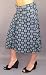 Diane Von Furstenberg Rico Uzbeek Flower Blue Skirt