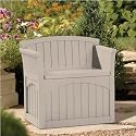 Suncast Mini Outdoor Patio Storage Bench