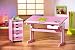 Rollcontainer in pink/rosa und weiss mit 6 Schubk&auml;sten