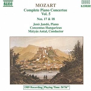 Mozart Piano Concerti 17 18