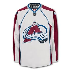 Buy Colorado Avalanche Reebok EDGE Authentic White NHL Hockey Jersey