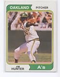 1974 Topps #7 Jim Hunter - Oakland Athletics (Baseball Cards)
