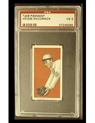 Collectibles: 1909 T206 Moose McCormick Giants (Baseball Card) Common Back # 314 PSA 3 - VG - T206