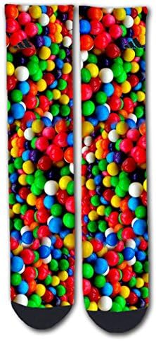 Custom Socks Elites Style Athletic Crew customized - Gumballs