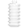 Qosina 74028 Natural LDPE Bellows Dispensing Bottle, 40mL Capacity (Pack of 25)