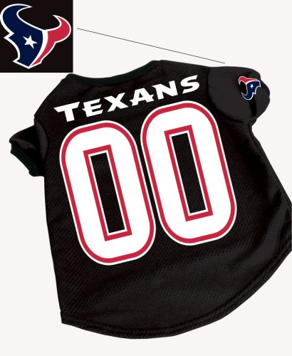 Officially Licensed by the NFL - Houston Texans Dog Football Jersey - Small