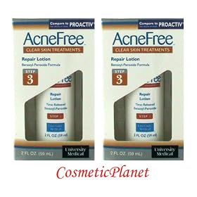 Acnefree Repair Lotion Value Pack 2 = 4 Oz - 24 Hour Ship!
