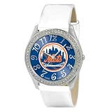 Game Time Women's MLB-GLI-NYM Glitz Classic Analog New York Mets Watch