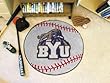 BYU Baseball 29" Round Floor Mat (Rug) - Brigham Young Cougars NCAA College Athletics