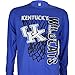 University of Kentucky Super Net on a Blue Long Sleeve Shirt