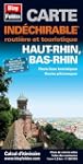 Haut-Rhin (68), Bas-Rhin (67) - Carte...