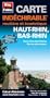 Haut-Rhin (68), Bas-Rhin (67) - Carte D�partementale, Routi�re et Touristique (�chelle : 1/180 000)