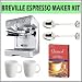 Breville 800ESXL Commercial 15-Bar Espresso Machine w/ Coffee Accessory Bundle