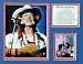 Willie Nelson Picture Plaque Framed Image