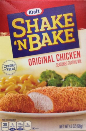 Shake 'n Bake ORIGINAL CHICKEN Seasoned Coating Mix 4.5oz (2 Boxes)