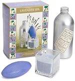 L'occitane  Lavender Spa Set Box, Lavender Spindle Soap, Fosming Bath, Sented Candle