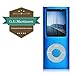 G.G.Martinsen 32 GB MINI-USB-PORT Blue Portable MP3/MP4 Player with Multi-lingual OS , Multi-Functional MP3 Player / MP4 Player with Mini USB Port, Voice Recorder , Media Player , E-book reader