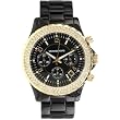 Michael Kors Quartz Black Gem Dial Black Band - Womens Watch MK5301