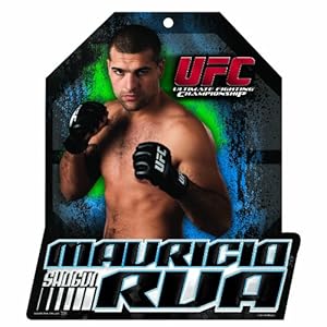 UFC Mauricio Rua 11-by-13 Wood Mascot/Player Sign