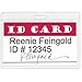 StoreSMART - Self-Laminating Sheets - ID Badge Size - 2 1/4