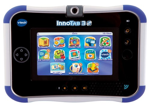 VTech - Innotab 3S - Bleu - Tablette Educative Version Anglaise (Import Royaume-Uni)