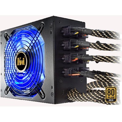 KingWin Lazer Gold Series 1000 Watt Modular 80 Plus Gold Certified ATX 1000 Power Supply LZG-1000