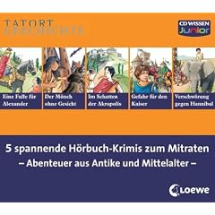 CD WISSEN Junior - TATORT GESCHICHTE - Sammel-Box - Abenteuer aus Antike und Mittelalter, 10 CDs