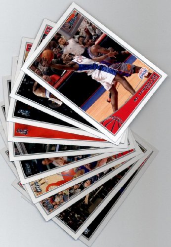 2009 10 Topps Basketball Los Angeles Clippers Complete Team Set of 10 cards including Blake Griffin Rookie, Marcus Camby, Al Thornton, and more!