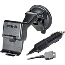 Garmin Suction Cup Mount with 12-Volt Adapter for Nuvi 660 (010-10935-02)