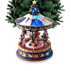 Weihnachtliche Spieluhr / Spieldose mit LED Beleuchtung und Musik
