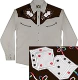 Las Vegas Casino dice embroidered western shirt, Benny's