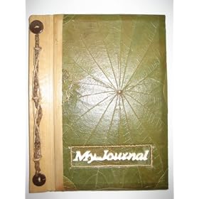 All Natural Handmade Butterfly Leaf "My Journal"