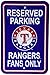 MLB Texas Rangers Plastic Parking Sign