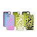 iLuv Aurora Glow-In-The-Dark Case for iPhone 4 - Pink/Blue