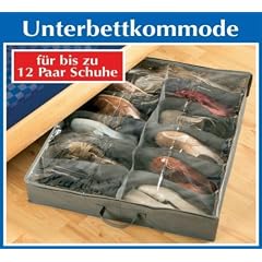 Unterbettkommode f�r Schuhe Liberta