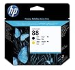 Original HP 88 Black/Yellow Officejet Printhead in Retail Packaging
