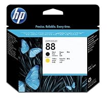 Original HP 88 Black/Yellow Officejet Printhead in Retail Packaging