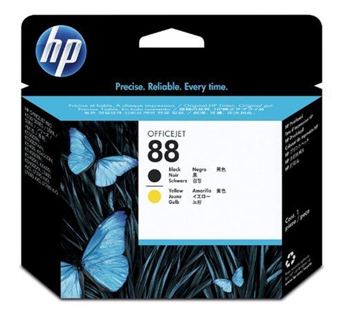 HP 88 Black/Yellow Officejet Printhead in Retail Packaging