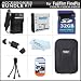 32GB Accessory Kit For Fujifilm FinePix F750EXR F550EXR F500EXR F80EXR F600EXR F505 Digital Camera Includes 32GB High Speed SD Memory Card + USB Reader + Replacement (1100Mah) NP-50 Battery + AC/DC Charger + Case + Screen Protectors + Mini Tripod + More