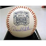St. Louis Cardianls David Eckstein Autographed 'Inaugural Game' Baseball